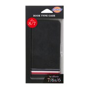 B8-DK01BK [Dickies ブックケース iPhone 8/iPhone 7 BK]