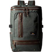 ALPHA-4966KA [アルファ Hemp cloth style LE-Z スクエアリュックサック カーキ]