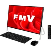 デスクトップパソコン ESPRIMO FHシリーズ/23.8型ワイド/Corei7-7700HQ/メモリ 8GB/HDD 1TB/Blu-rayドライブ/Windows 10 Home 64ビット/Office Home and Business Premium プラス Office 365 サービス/ブラック FMVF77B3B