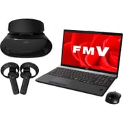 ノートパソコン LIFEBOOK AHシリーズ/15.6型ワイド/Corei7-8550U/メモリ 8GB/HDD 1TB/Blu-rayドライブ/Windows 10 Home 64ビット/Office Home and Business プラス 365 サービス/ブライトブラック FMVAMRB3B
