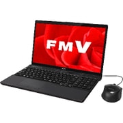 ノートパソコン LIFEBOOK AHシリーズ/15.6型ワイド/Corei3-7130U/メモリ 4GB/HDD 1TB/Blu-rayドライブ/Windows 10 Home 64ビット/Office Home and Business プラス 365 サービス/ブライトブラック FMVA45B3B