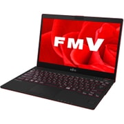 ノートパソコン LIFEBOOK UHシリーズ/13.3型ワイド/Corei5-8250U/メモリ 4GB/SSD 128GB/ドライブレス/Windows 10 Home 64ビット/Office Home and Business プラス 365 サービス/サテンレッド FMVU75B3R