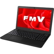 ノートパソコン LIFEBOOK AHシリーズ/15.6型ワイド/Corei7-7700HQ/メモリ 8GB/SSD 256GB/DVDスーパーマルチ/Windows 10 Home 64ビット/Office Home and Business プラス 365 サービス/シャイニーブラック FMVA47A3BC