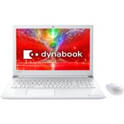 ノートパソコン Windows10 HOME 64Bit Celeron 3865U メモリ4GB ディスプレイ15.6型 リュクスホワイト PT45EWP-SJA