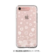 LU11286i8 [ソフトライティングクリアケース iPhone 8/7 Heart/Rose Gold]