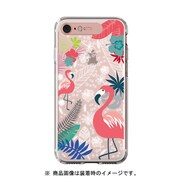 LU11290i8 [ソフトライティングクリアケース iPhone 8/7 Flower Flamingo/Rose Gold]