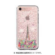 LU11295i8 [ソフトライティングクリアケース iPhone 8/iPhone 7 Landmark Paris / Rose Gold]