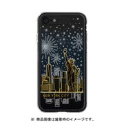 LU11299i8 [ソフトライティングクリアケース iPhone 8/7 Landmark New York/Black]