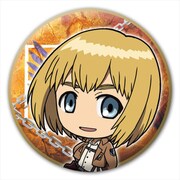 進撃の巨人 缶バッジ アルミン [キャラクターグッズ]