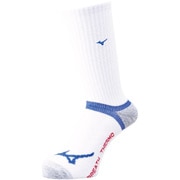 32JX660001 23-25 [ブレスサーモ レギュラー丈ソックス ユニセックス 23～25cm ホワイト]