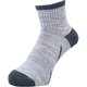 32JX760306 23-25 [ブレスサーモソックス ユニセックス 23～25cm グレー杢]
