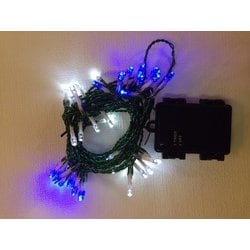 DDBT50BBW [どこでもデコLED50球バッテリーライト ブルーホワイト]