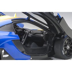 yellaw - 1/18 マクラーレン P1 GTR(ブルー×イエロー) 完成品 ミニカー(81542) AUTOart(オートアート) 1/18 McLaren P1 GTR Autoart 81542 Metallic Blue / Yellow