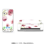 MC13i7p [GENTLE GUARD iPhone 7 Plus/8 Plus対応 フルカラーデザイン強化ガラス 抗菌コーティング99.9％ フラワー]