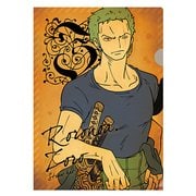 ワンピース ビンテージシリーズ A4クリアファイル ゾロ