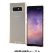 Galaxy Note8 TPUソフトケース コネクタキャップ付き クリア RT-GN8TC10/CM