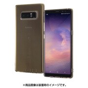 Galaxy Note8 TPUソフトケース コネクタキャップ付き ブラック RT-GN8TC10/BM