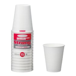 ストロングカップ エンボス 260ml 15個入 C2615STE
