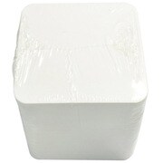 ホワイト ペーパーコースター 角 9cm 100枚入 C-90K-WH