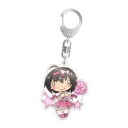 ちまドル デレマス アクリルキーホルダー 小日向美穂 ピンクチェックスクール Ver.2 [全高約60mm]