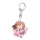 ちまドル デレマス アクリルキーホルダー 五十嵐響子 ピンクチェックスクール Ver.2 [全高約60mm]