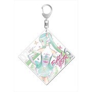 初音ミク レーシングVer.2017 デカアクリルキーホルダー 5 [キャラクターグッズ]