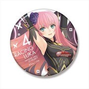 巡音ルカ レーシングVer.2017 ビック缶バッジ [キャラクターグッズ]