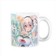 初音ミク レーシングVer.2017 マグカップ すーぱーそに子コラボキービジュアルVer. [キャラクターグッズ]