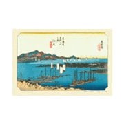 300-136 [ジグソーパズル 東海道五拾三次 江尻(三保遠望) 260×380mm 300ピース]