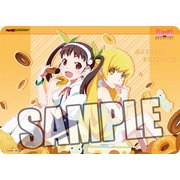 キャラクター万能ラバーマット 物語 シリーズ セカンドシーズン 真宵＆忍 [短辺約370×長辺約520×厚さ約2mm]