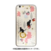 8IL06 [ハンドメイドプリントカバー iPhone 8/iPhone 7 北欧猫と鳥]