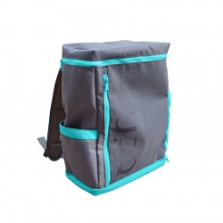 UPQ Bag BP02 mini BG [充電できるバックパックmini  「USBバックル」付き ブルー・バイ・グリーン]