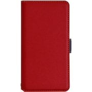 AQUOS sense(SH-01K/SHV40)/lite 手帳型ケース SLIM FIT CASE サイドマグネット レッド×ネイビー 3676AQOS