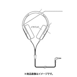 交換用イヤパッド (左右1セット) HP-WS550 BK