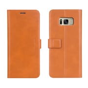 Galaxy Note 8用ケース Finura Cierre Collection ブラウン GN8FC-FCEBWN