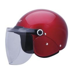 セミジェットヘルメット Ver.F キャンディレッド 58～60cm BH-25R