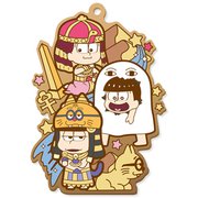 おそ松さん ビッグラバーストラップ 一松・十四松・トド松 [キャラクターグッズ]