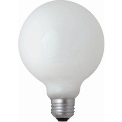 ボール電球 E26 白 G95100V54WW-TM