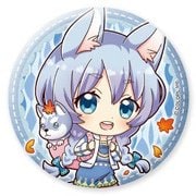 白黒秋の遠足 ぷくぷく缶バッジ(コヨミ) [キャラクターグッズ]
