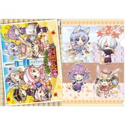 白黒秋の遠足 クリアファイル 白猫ver [キャラクターグッズ]