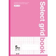 セレクト学習帳 5ミリ方眼 ピンク GH-5P