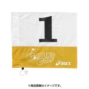 GGG069 旗 04 番号3 [グラウンドゴルフ コース関連用品]