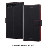RT-RXZ1ELC1/BR [Xperia XZ1 手帳型ケース シンプル マグネット ブラック/レッド]