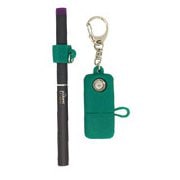 Ploom TECH（プルームテック）用 シリコンリング&USB充電器ケースセット クールグリーン PTS003