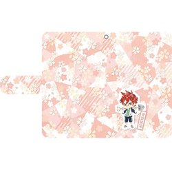 刀剣乱舞-花丸- 手帳型iPhoneケース 愛染国俊 [約145×85mm]