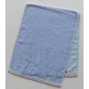 350 潤いのタオル ニース フェイスタオル ブルー (アイスブルー×ミントブルー)