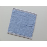 351 潤いのタオル ニース ウォッシュタオル ブルー(アイスブルー×ミントブルー)