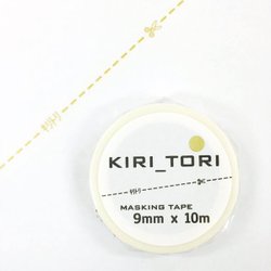 9mm×10m キリトリマステ 金line