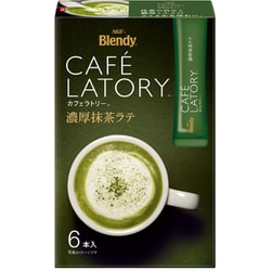 カフェラトリー スティック 濃厚抹茶ラテ 6本
