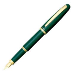 ケース付き新品プラチナ万年筆 PGB-3000グリーン 筆記具 ペン